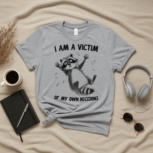 I Am A Victim Of My Own Decisions T-Shirt