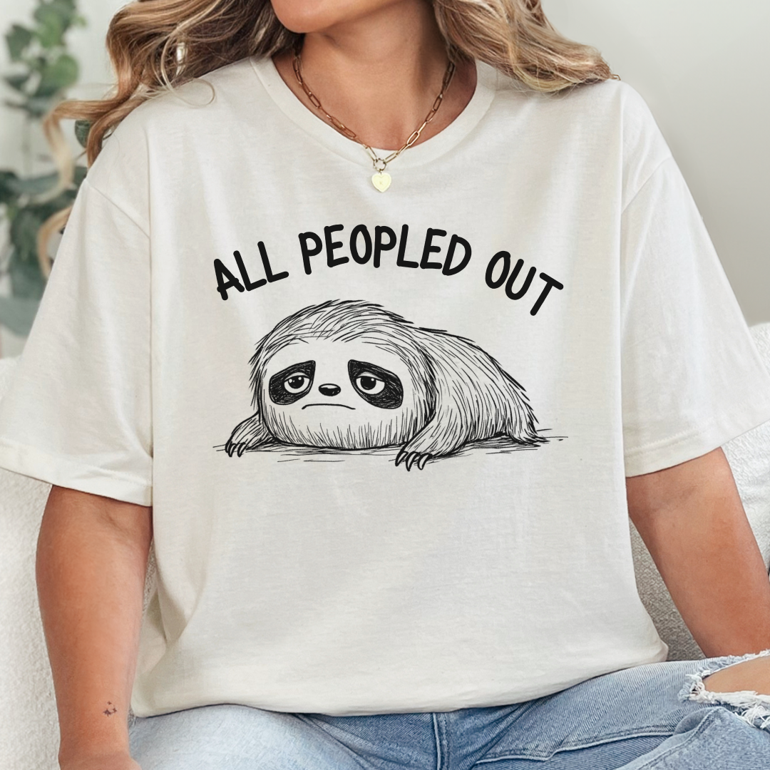 All Peopled Out T-Shirt